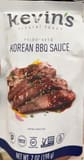 Kevin's Natural Food Korean bbq sauce