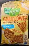 From The Ground Up Cauliflower Sea Salt Veggie Tortilla Chips