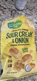 From The Ground Up Cauliflower Sour Cream & Onion Veggie Potato Chips