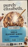 Purely Elizabeth Superfood Cereal Vanilla Blueberry Almond