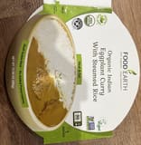 Food Earth Organic Indian Eggplant Curry with Steamed Rice