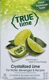 True Citrus Co. True lime crystallized lime packets