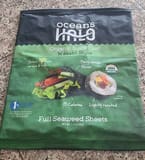 Ocean's Halo Organic Sushi Nori, Wasabi Style