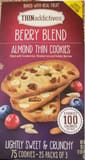 THINaddictives Berry Blend Almond thin cookies