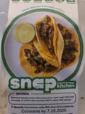Snap Kitchen Steak Street Tacos with Salsa Verde