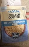 A Dozen Cousins Rice cooked and bone broth