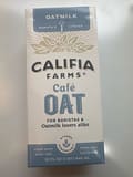 Califia Farms Café Oat Oatmilk