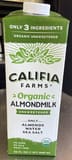 Califia Farms Organic Almondmilk