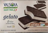 Valsoia Gelato Mini Italian Sandwiches Vanilla Oat Milk