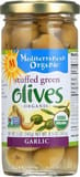 Mediterranean Organic Garlic Stuffed Green Olives