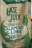 Late July Tortilla chips jalapeno & lime