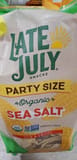Late July Snacks Organic Sea Salt Thin & Crispy Tortilla Chips