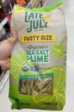 Late July Organic Sea Salt & Lime Restaurant Style Tortilla Chips