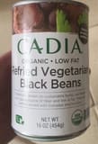 Cadia Refried Vegetarian Black Beans