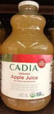 Cadia Organic Apple Juice