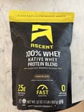 Ascent 100% Whey Native Whey Protein Blend