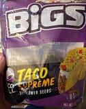 Bigs Taco Supreme Sunflower Seeds
