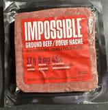 Impossible Foods Burger made from plants