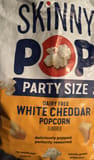 Skinny Pop Dairy Free White Cheddar Popcorn