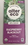 Alter Eco Raspberry Blackout Organic Dark Chocolate