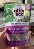 Alter Eco Cinnamon Raisin Organic Granola