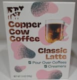 Copper Cow Coffee Pour Over Latte PREMIUM VIETNAMESE COFFEE CLASSIC