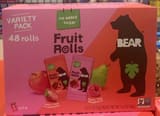 Bear Variety Pack Strawberry, Raspberry