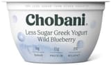 Chobani Less Sugar Wild Blueberry