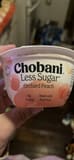 Chobani Orchard Peach Greek Yogurt