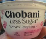 Chobani Less Sugar Harvest Raspberry