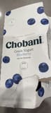 Chobani Greek Yogurt Blueberry on the Bottom