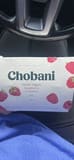 Chobani Greek Yogurt Raspberry on the Bottom