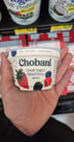 Chobani Greek Yogurt Mixed Berry