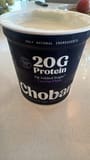 Chobani Lowfat Plain Greek Yogurt