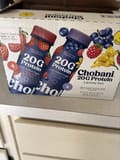 Chobani Greek Yogurt Protein Drink Strawberries and Cream