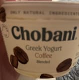 Coffee yogurt Chobani