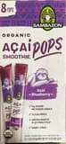 Sambazon Acai smoothie pops