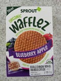 Sprout Blueberry apple oven baked stoneground wheat snack, blueberry apple