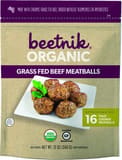 Beetnik organic grass fed beef meatballs