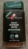 Mount Hagen Organic Fairyrade Instant Decaffeinated Coffee