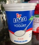 Lala low fat yogurt plain
