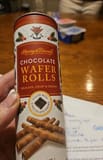 Harry & David Chocolate Wafer Rolls