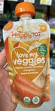 Happy Tot Love my Veggies organic carrots, bananas, mangos & sweet potatoes