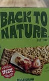 Multigrain flatbread crackers Back To Nature