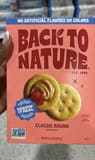 Back To Nature Classic Round Crackers