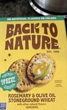 Back To Nature Rosemary & Olive Oil Stoneground Wheat Crackers