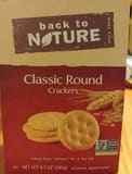 Back To Nature Classic round crackers