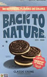 Back To Nature Classic creme sandwhich cookies