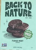 Back To Nature Fudge Mint Cookies