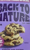 Back To Nature Chocolate Chunk Cookies
